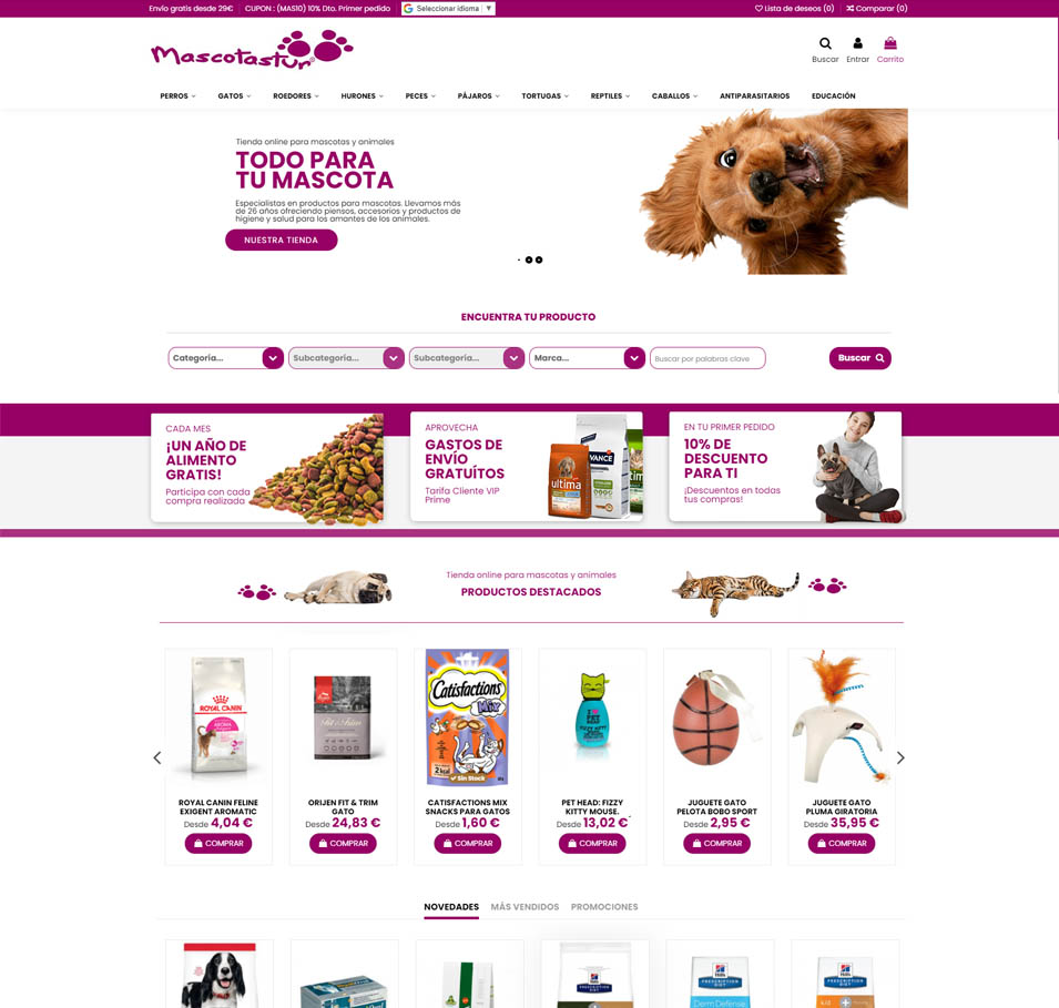 Pet Shop Online: Cómo tener un Pet Shop Online exitoso y ejemplos Reales de  Éxito